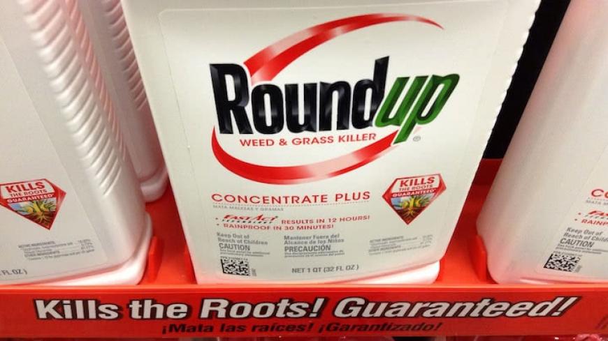 roundup weed killer on shelf